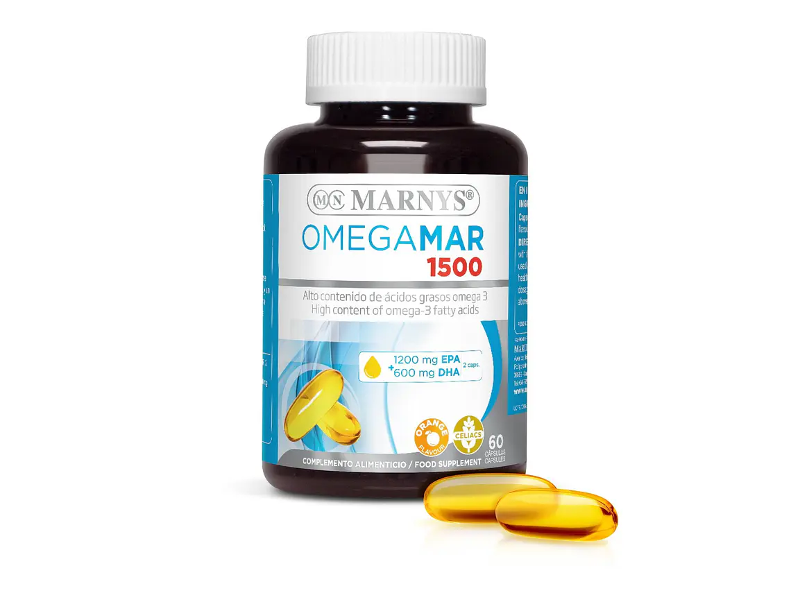 Omegamar 1500 60 Softgels Marnys 1