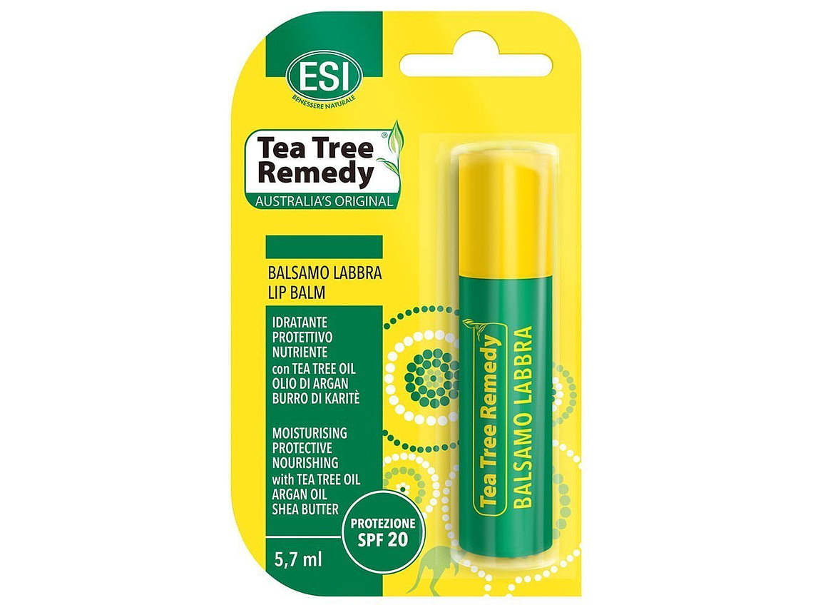 Bálsamo Labial Tea Tree Oil 5,7 Ml ESI 1