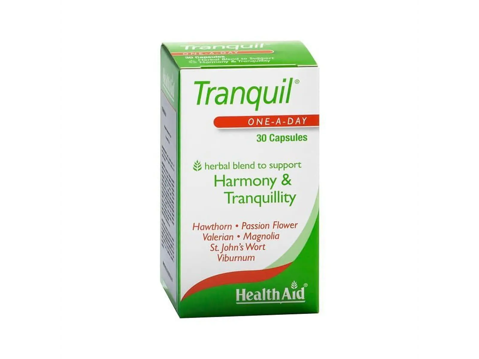 Tranquil 30 Cápsulas HealthAid 1