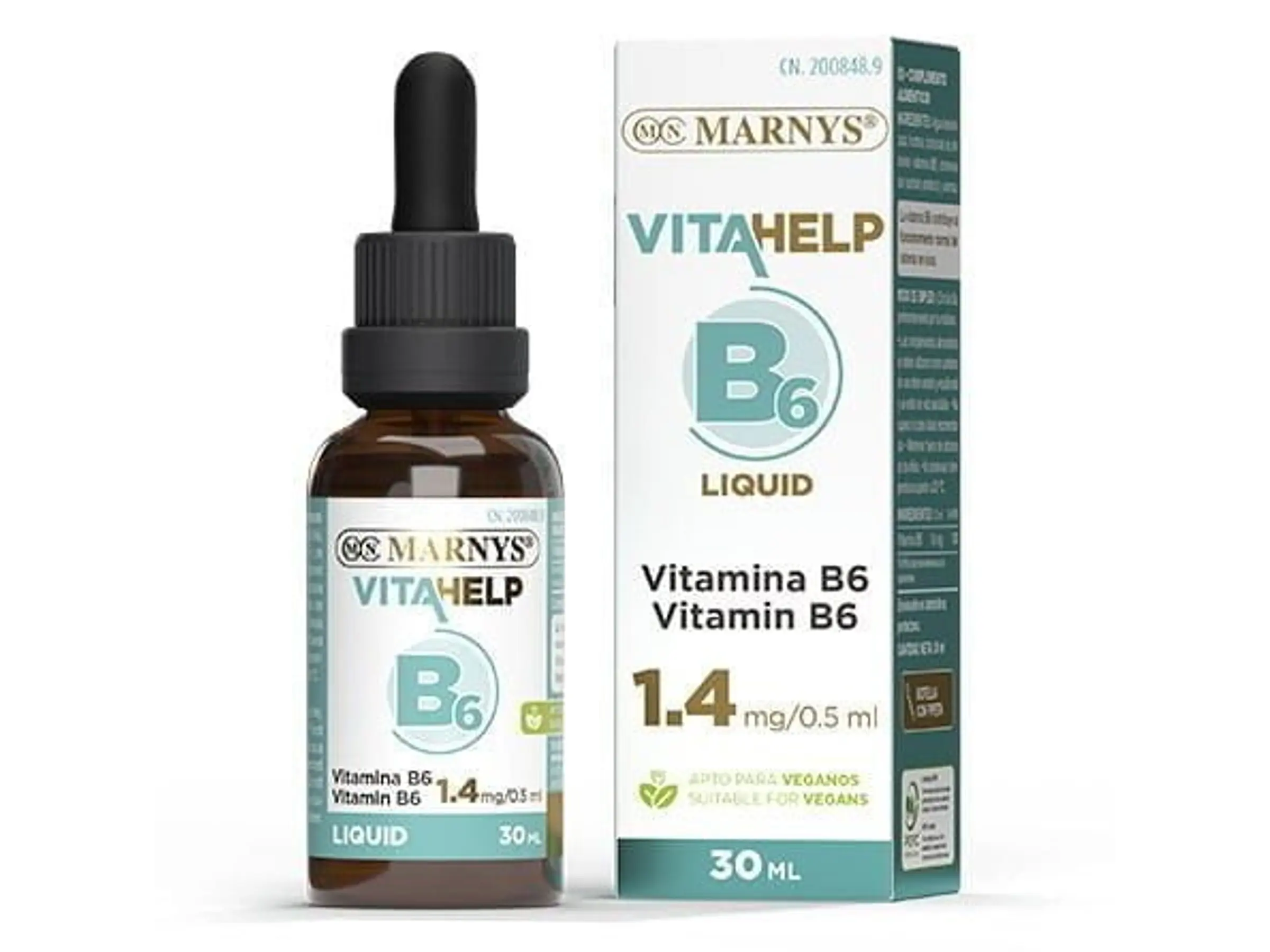 Vitamina B-6 Líquida Vitahelp 30 Ml. Marnys 1