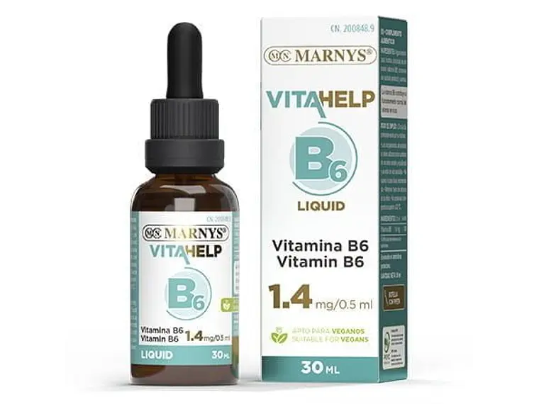 Vitamina B-6 Líquida Vitahelp 30 Ml. Marnys 1