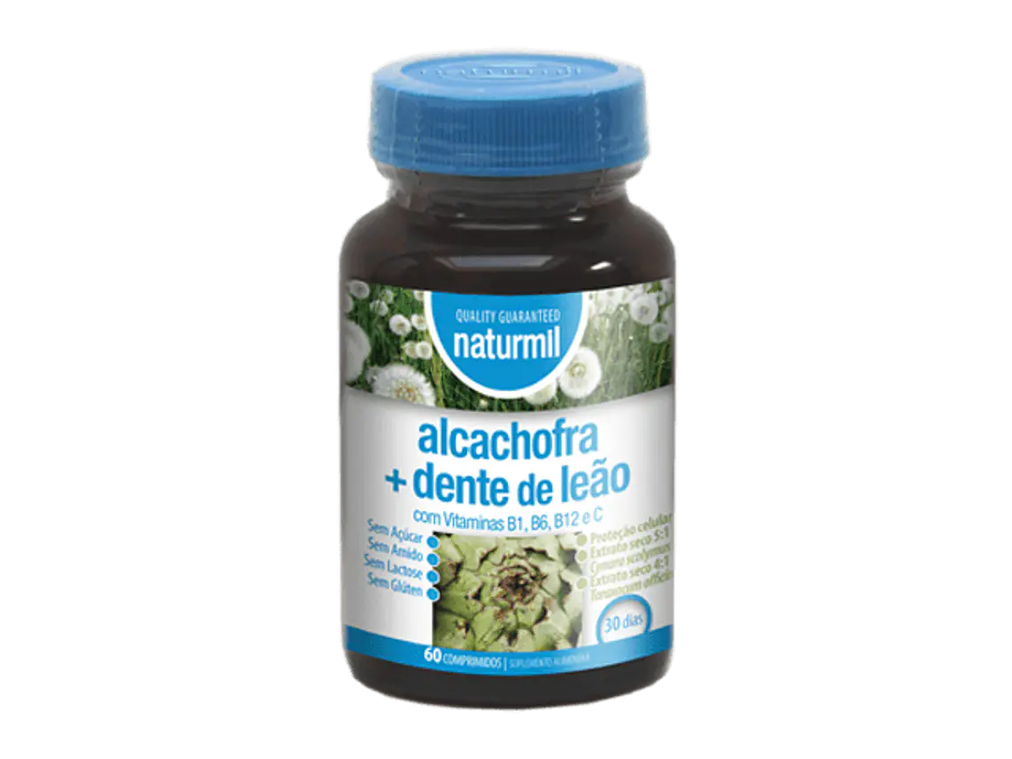 Alcachofra + Dente De Leão 60 Comprimidos Dietmed 1