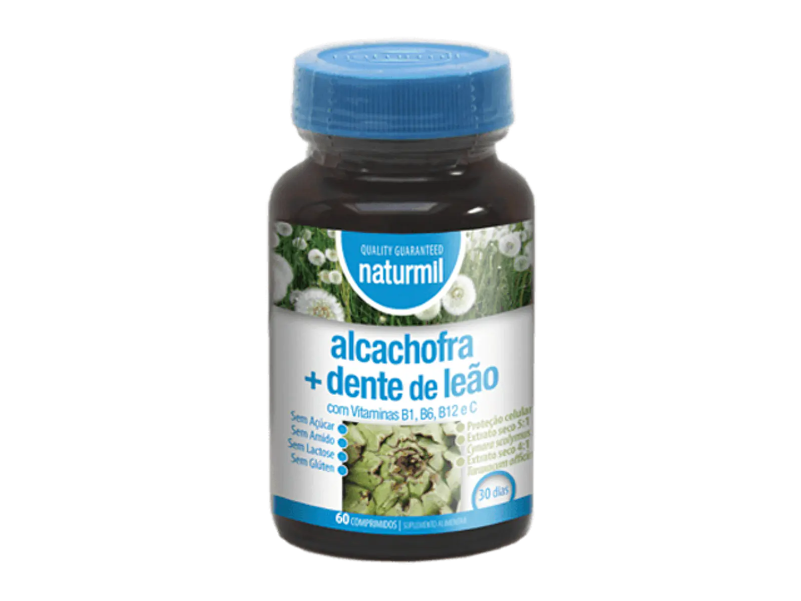 Alcachofra + Dente De Leão 60 Comprimidos Dietmed 1