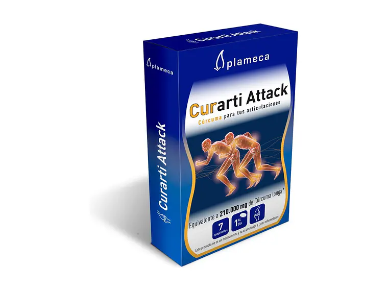 Curarti Attack 7 Comprimidos Plameca 1