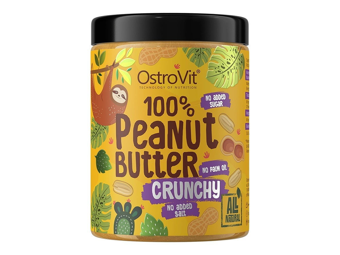 Manteiga Amendoim 100% Crunchy 1Kg Ostrovit 1