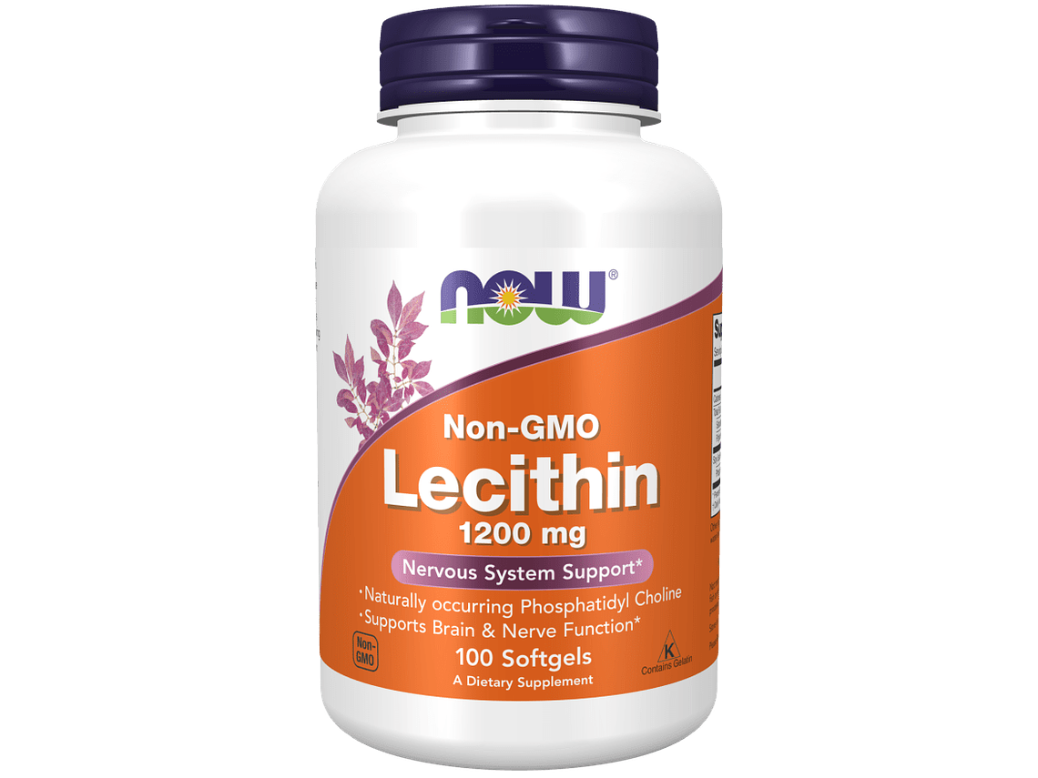 Lecithin 1200 mg 100 Softgels Now 1