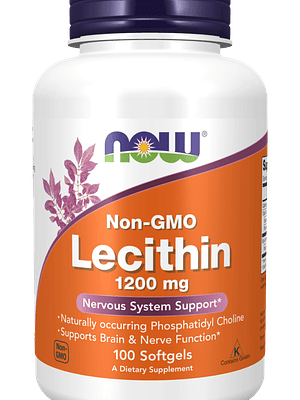 Lecithin 1200 mg 100 Softgels Now