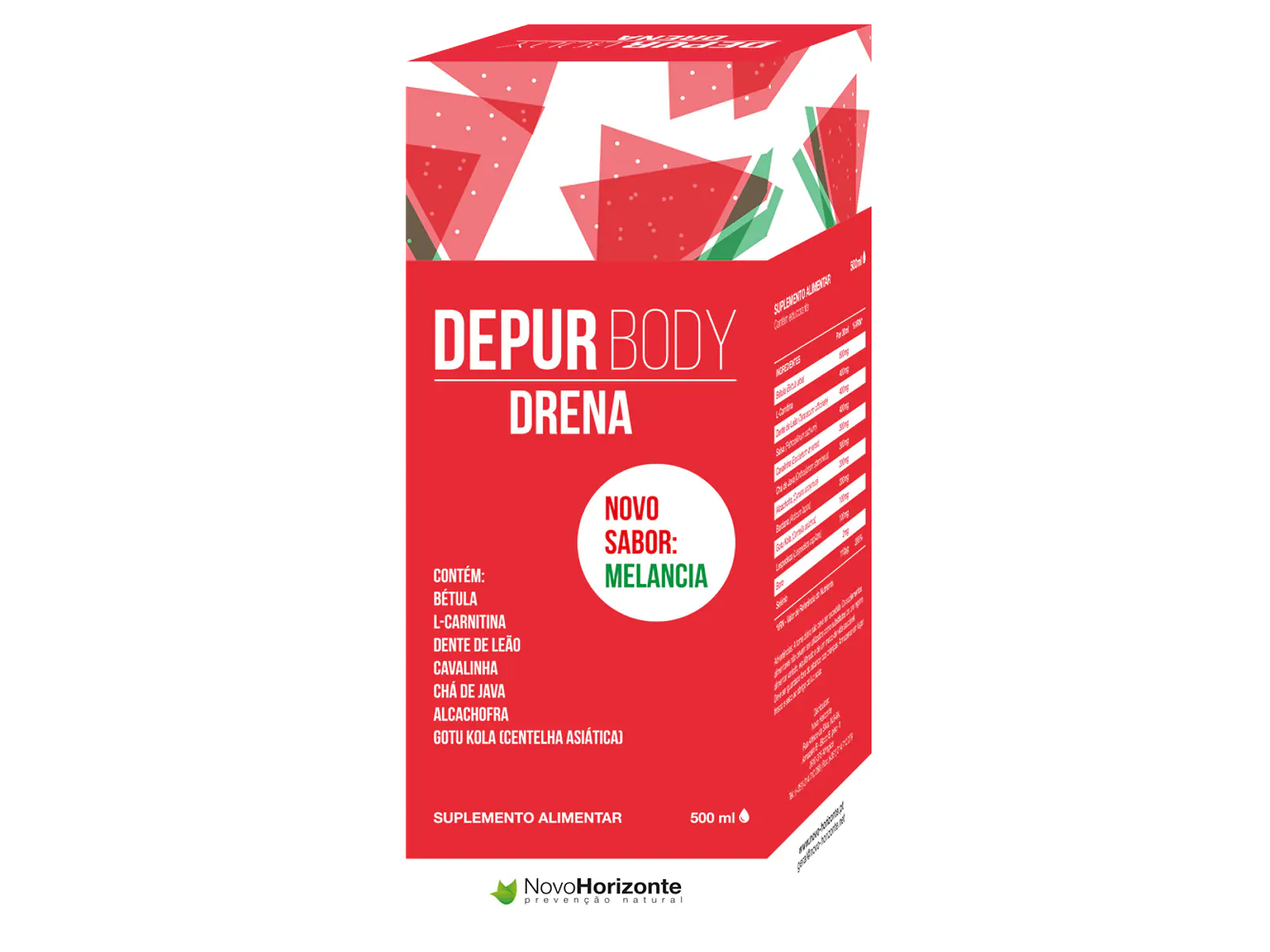 Depurbody Drena Melancia 500 Ml Novo Horizonte 1