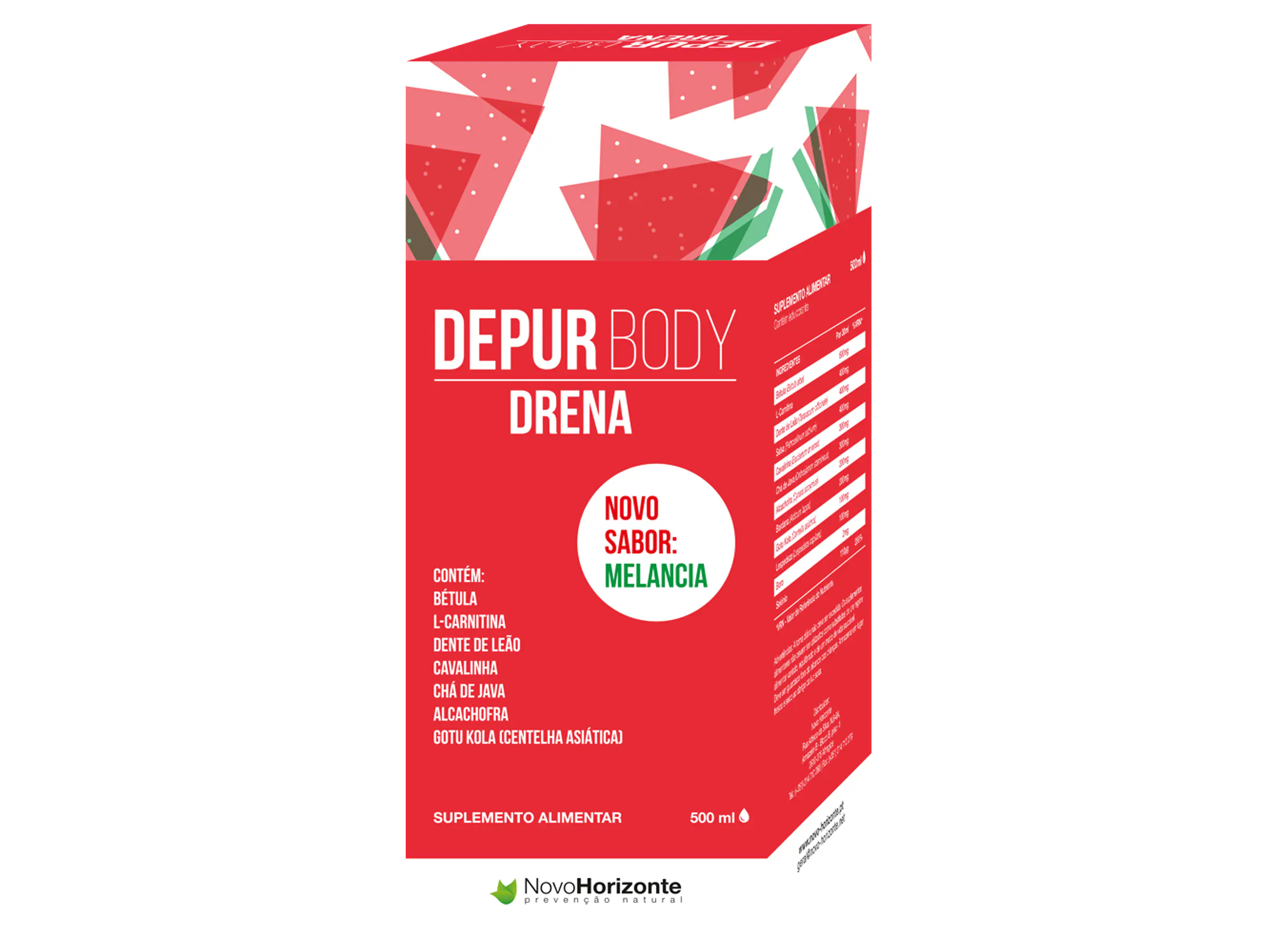 Depurbody Drena Melancia 500 Ml Novo Horizonte 1