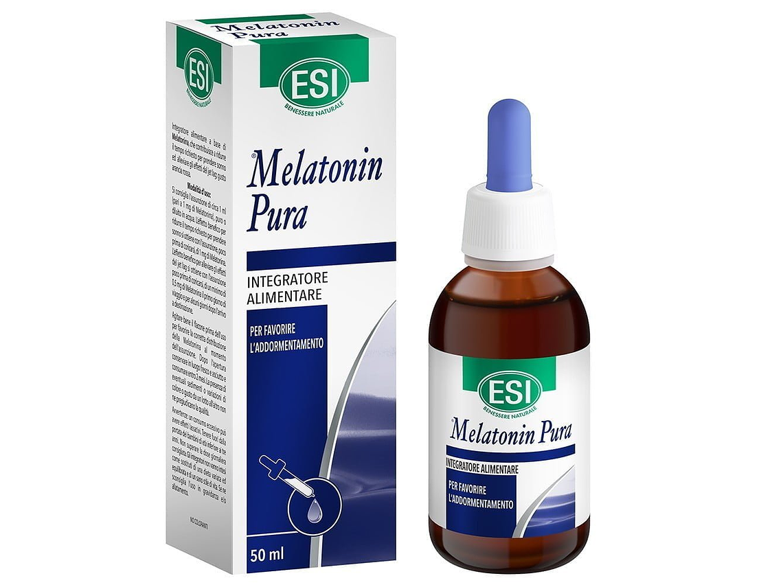 Melatonina Pura Gotas 50 Ml. ESI 1