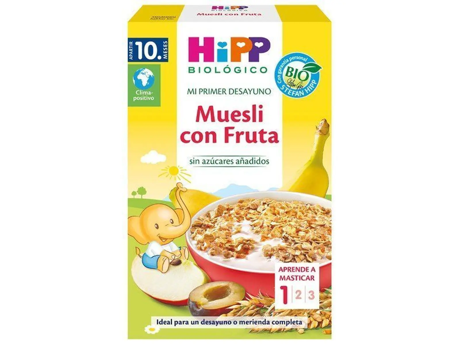 Muesli Com Fruta Bio 200 G Hipp 1