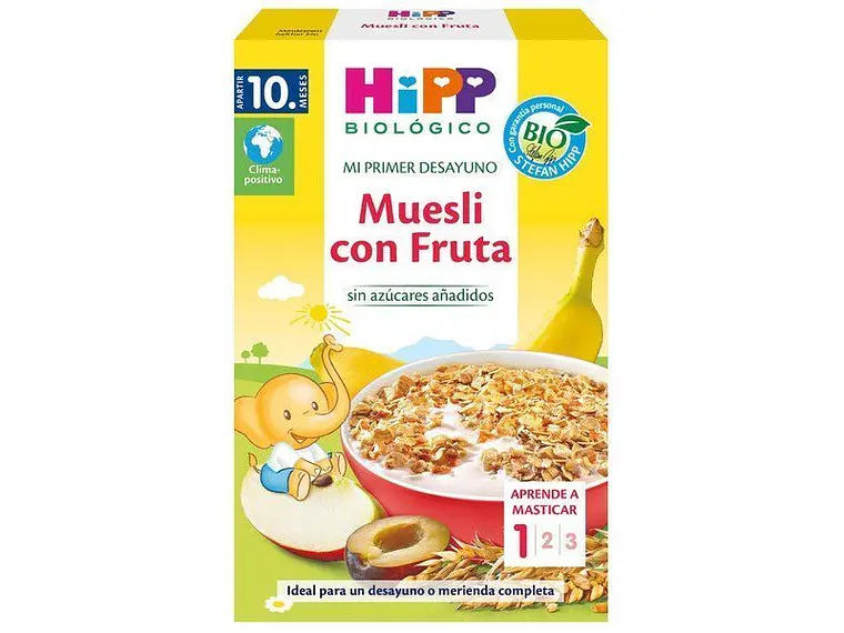 Muesli Com Fruta Bio 200 G Hipp 1