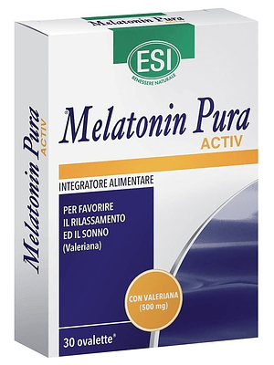 Melatonina Pura Activa 1 Mg. 30 Cápsulas ESI