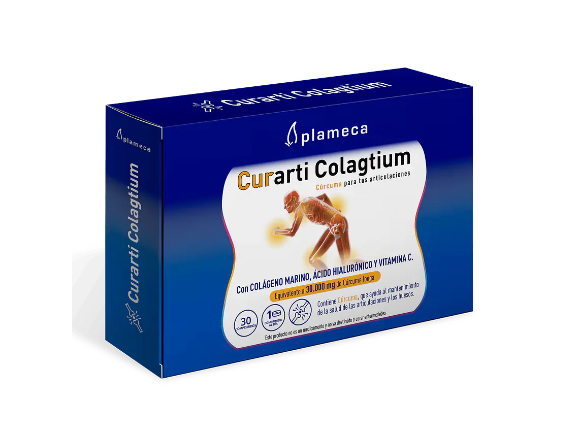 Curarti Colagtium 30 Cápsulas Plameca 1