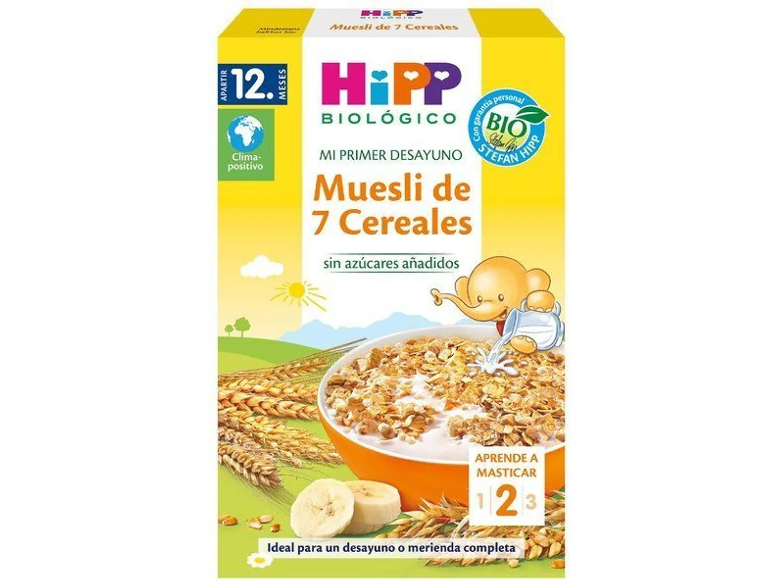 Muesli De 7 Cereais Bio 200 G Hipp 1