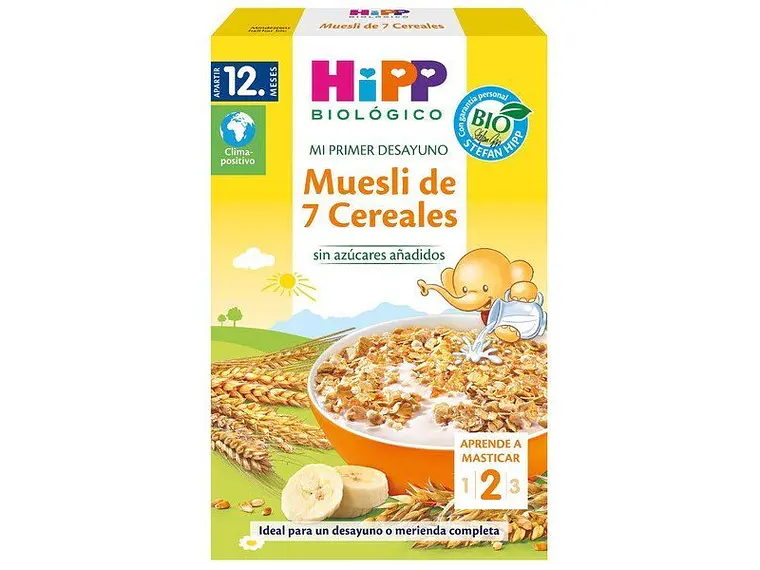 Muesli De 7 Cereais Bio 200 G Hipp 1