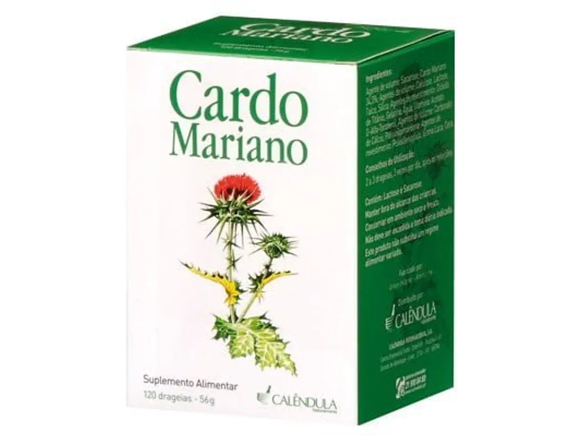 Cardo Mariano 60 Drageias Calêndula 1