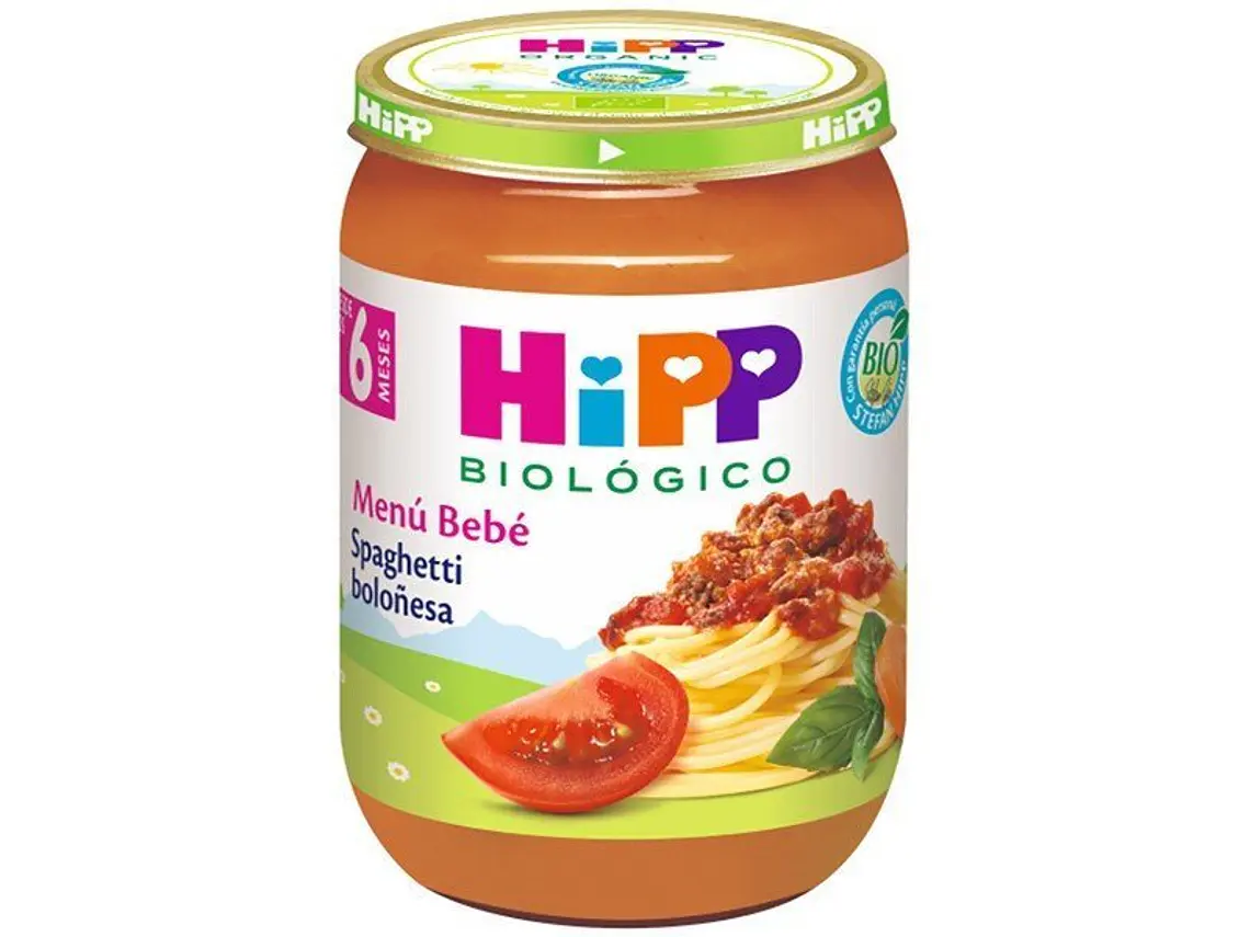 Puré De Esparguete Bolonhesa Bio 190 G Hipp 1