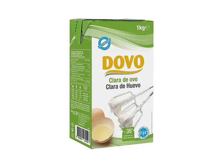 Clara de Ovo Líquida Pasteurizada 1Kg Dovo 1