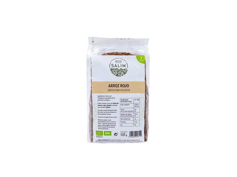 Arroz Vermelhor Integral Bio 500G Eco-Salim 1