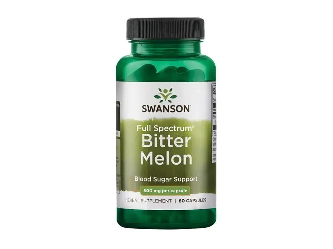 Bitter Melon 500 mg 60 Cápsulas Swanson 1