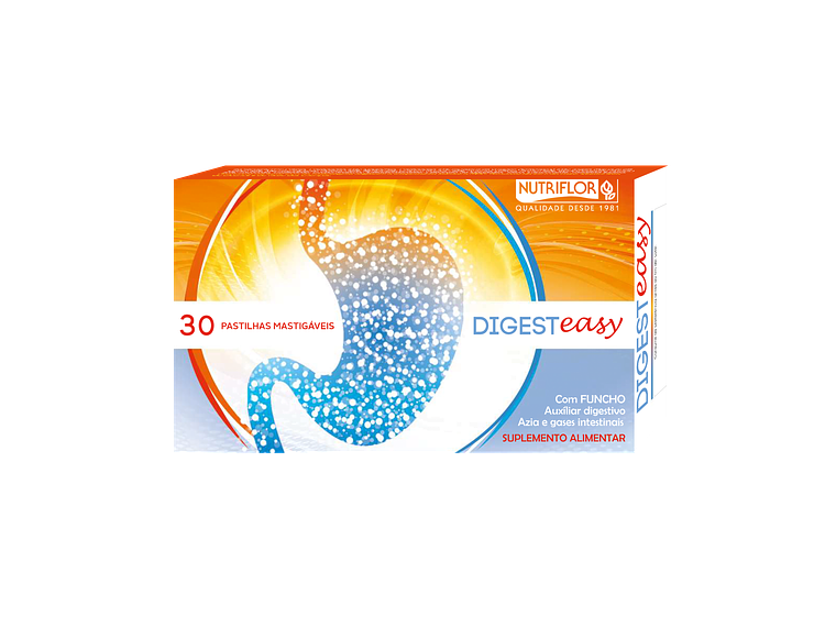 Digesteasy 30 Pastilhas Nutriflor 1