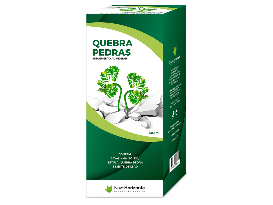 Quebra Pedra 500 Ml Novo Horizonte 1