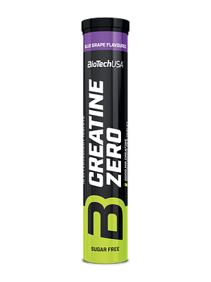 Creatina Zero efervescente 16 Comprimidos Blue Grape BiotechUSA