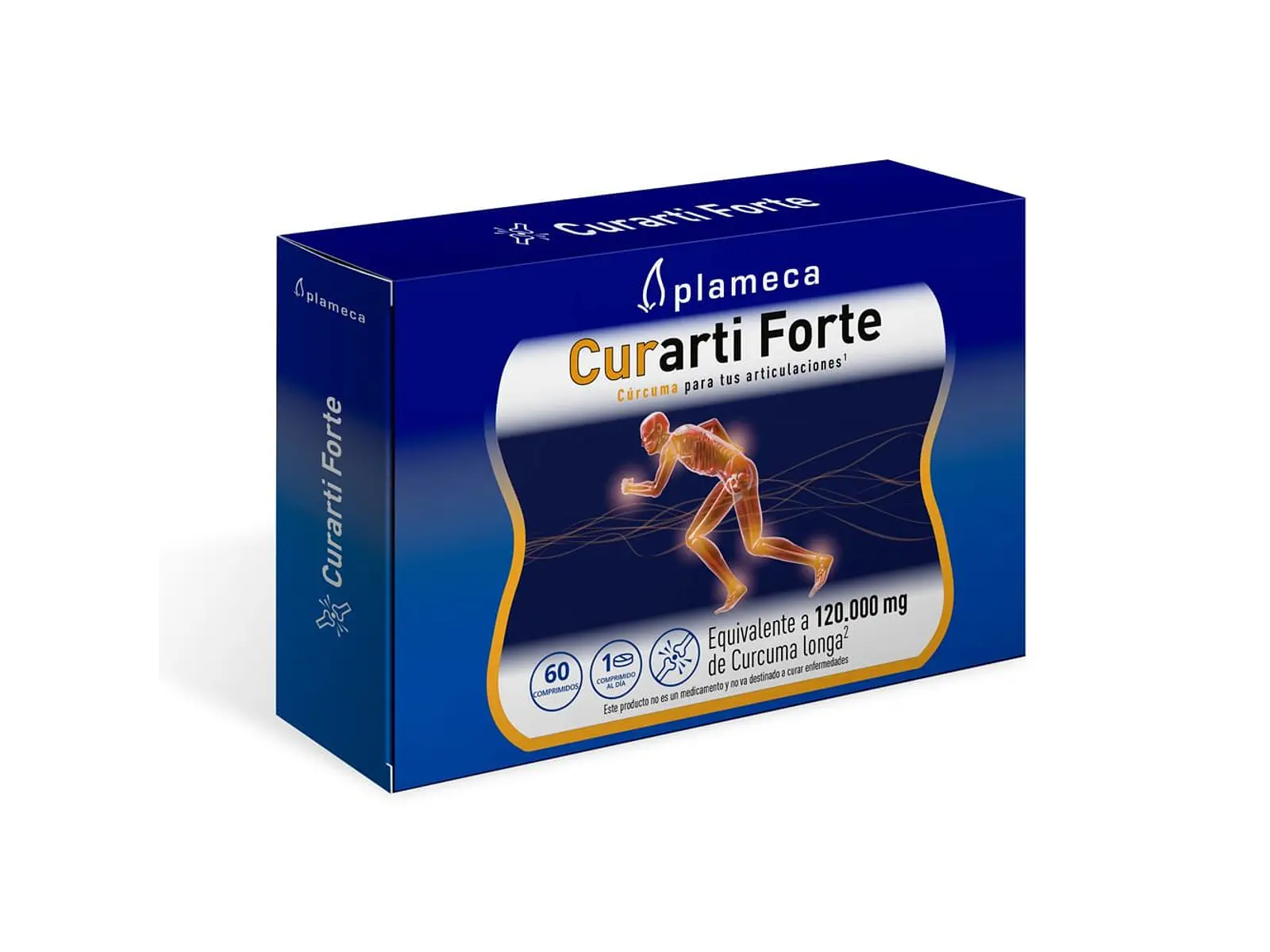 Curarti Forte 60 Comprimidos Plameca 1