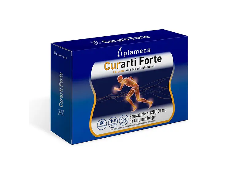 Curarti Forte 60 Comprimidos Plameca 1