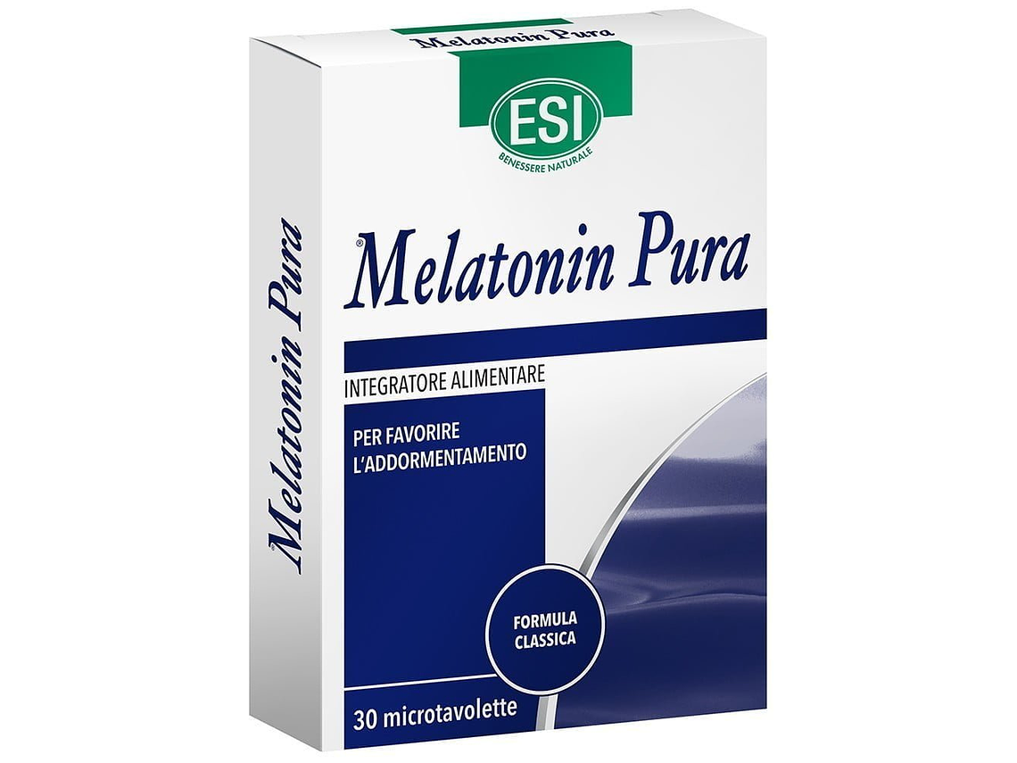 Melatonina Pura 1 Mg. 30 Comprimidos ESI 1