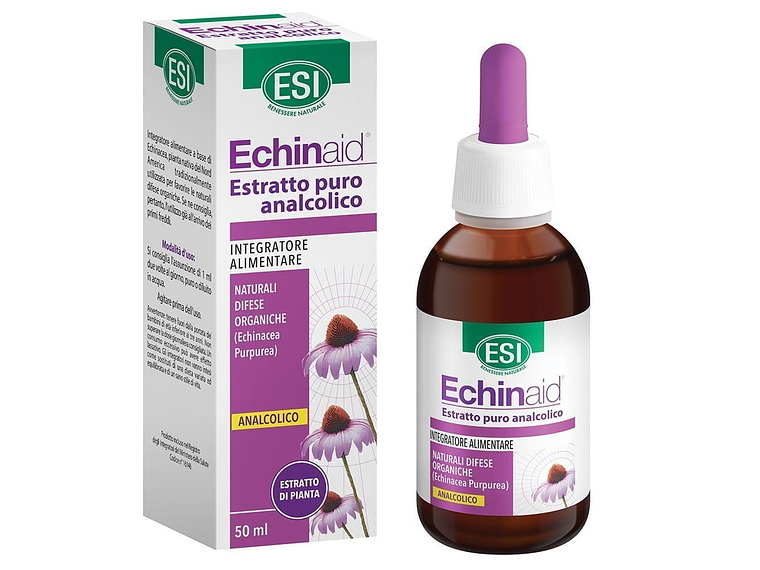 Equinácea Extrato S/ Álcool 50 Ml. ESI 1