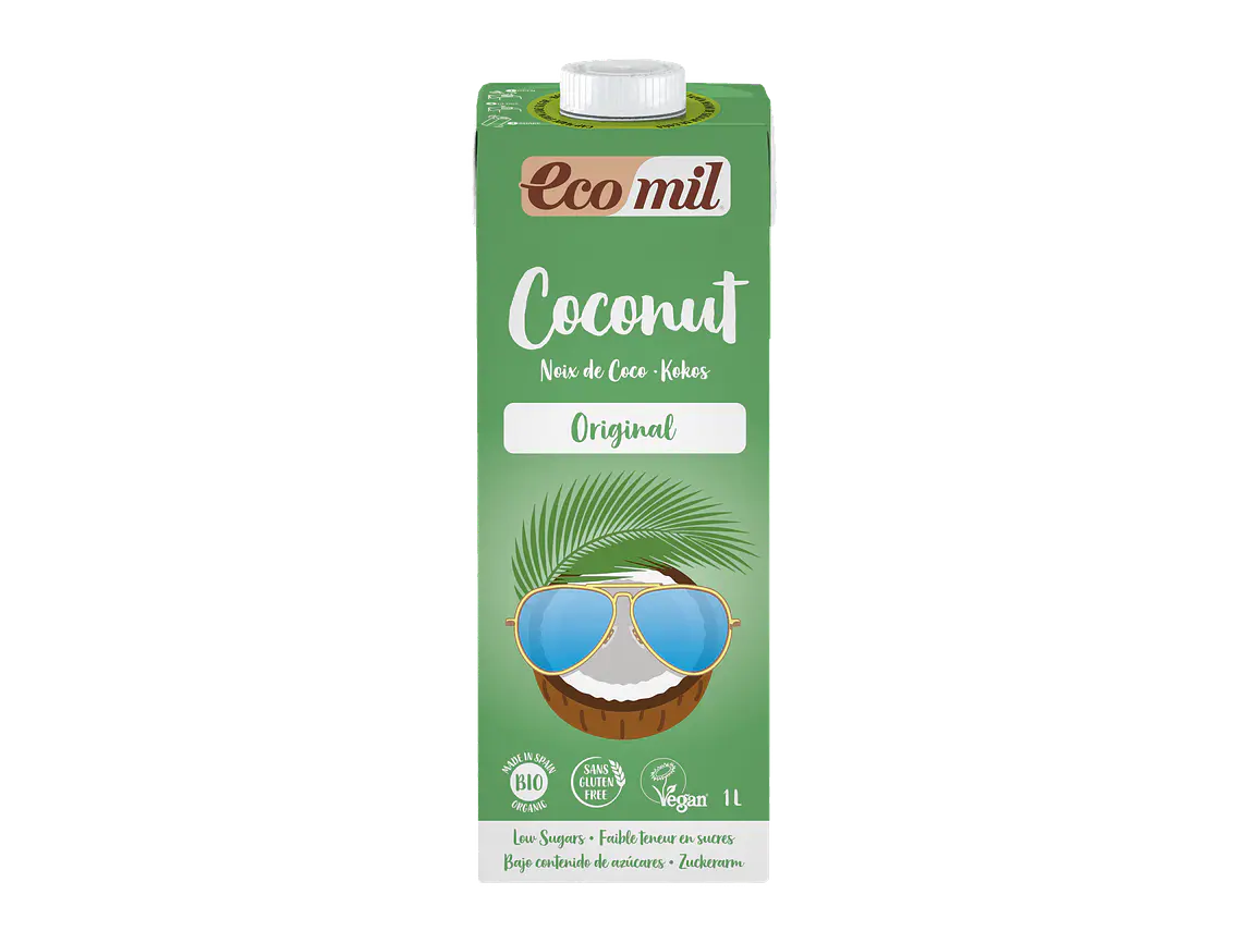 Bebida De Coco Original 1 Lt Ecomil 1