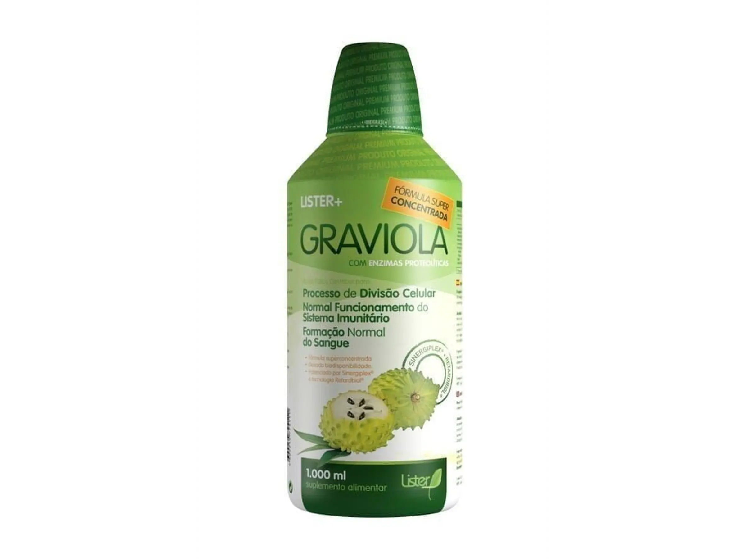 Graviola com Enzimas Proteolíticas 1 lt Lister 1