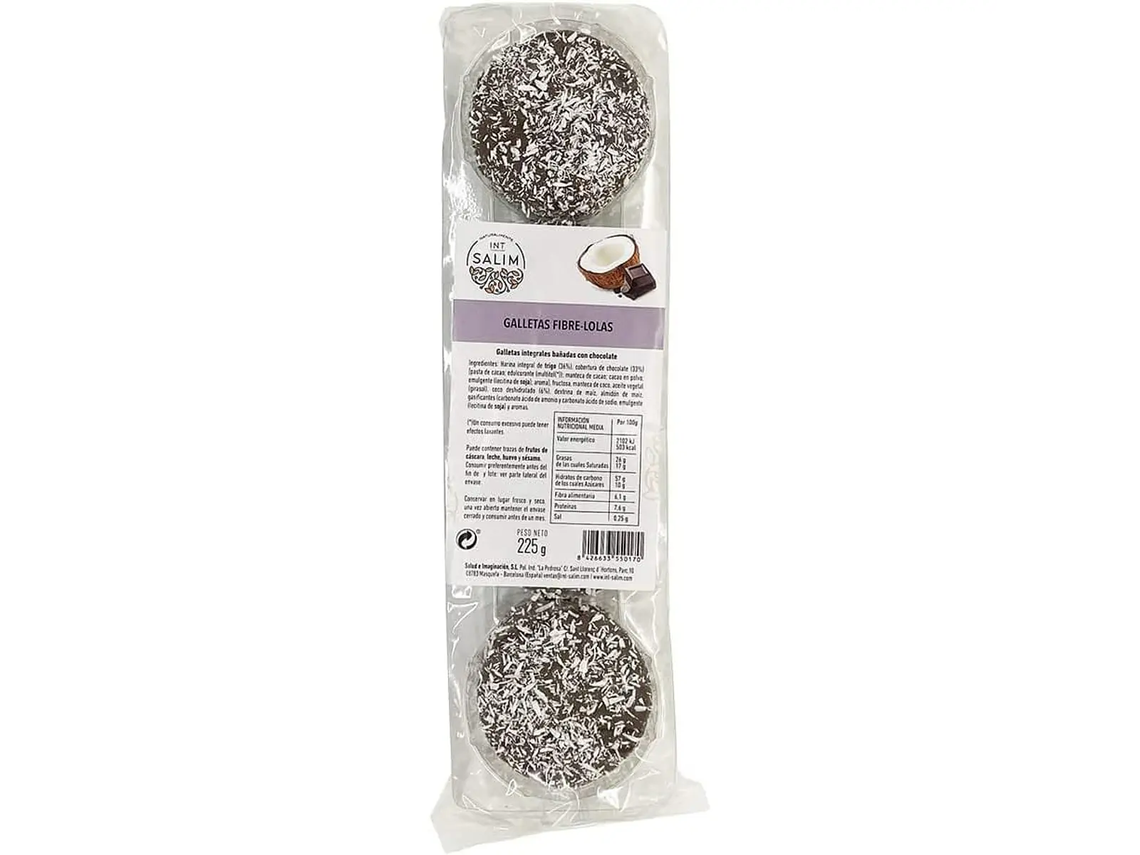 Bolachas Fibra Lolas 225G Int-Salim 1