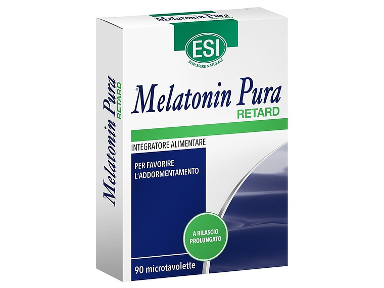 Melatonina Pura Retard 90 Comprimidos ESI 1