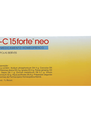 V-C 15 Forte Neo 24 ampolas Dr. Reckeweg