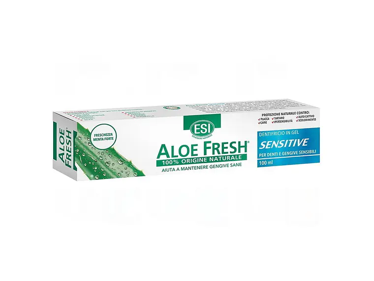 Gel Dentífrio Aloe Fresh Sensitive 100 Ml ESI 1