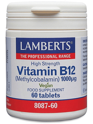 Vitamin B12 1000ug 60 Comprimidos Lamberts