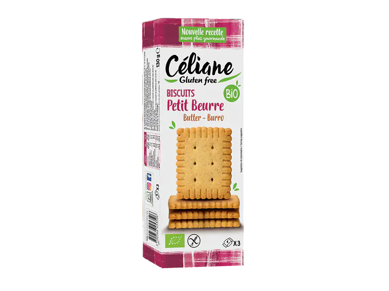 Biscoitos de Manteiga Bio 130g Céliane 1