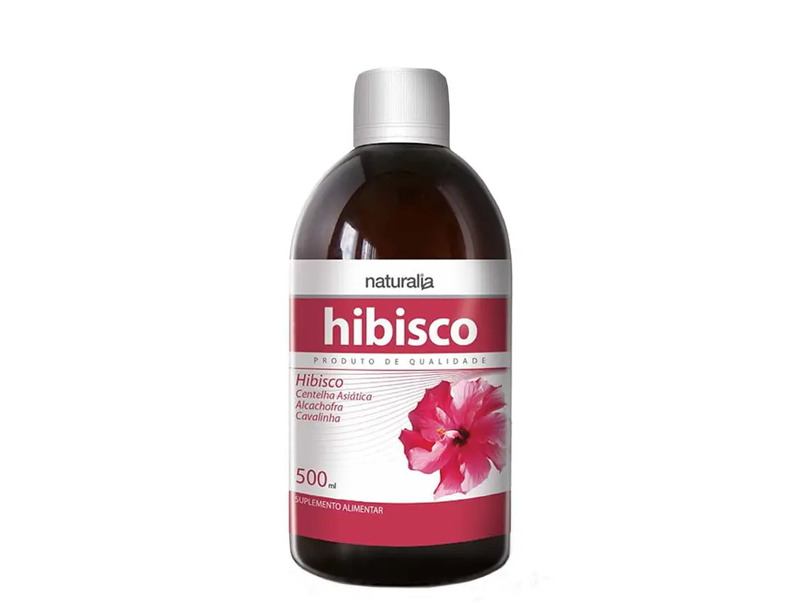Hibisco Xarope 500ml Naturalia 1
