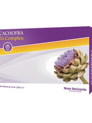 Alcachofra Multicomplex 30 Ampolas Novo Horizonte