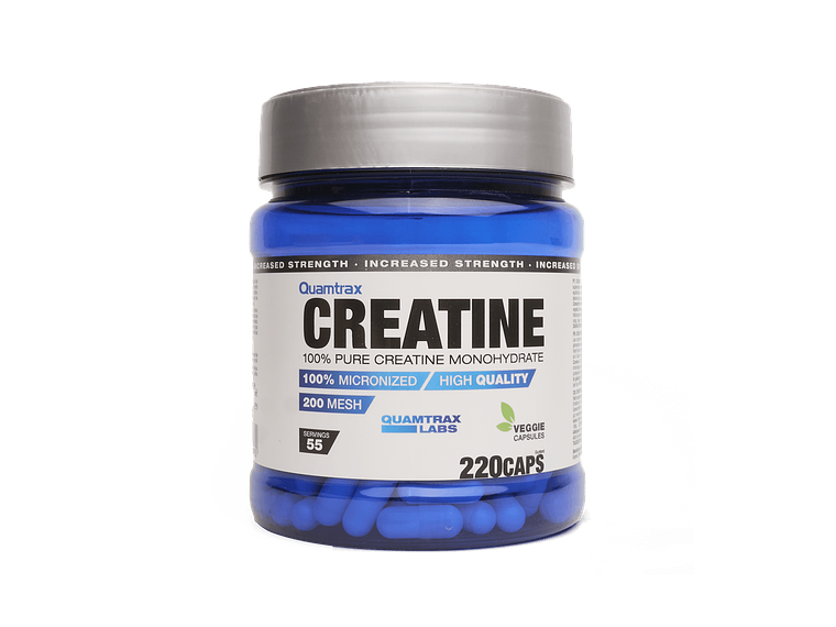 Creatina 220 Cápsulas Quamtrax 1