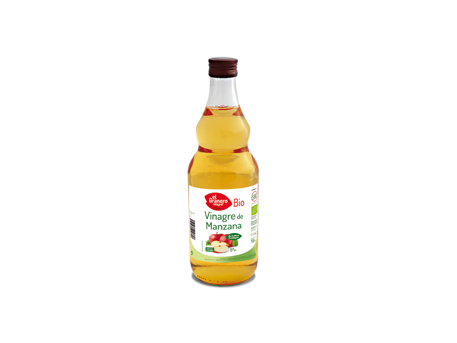 Vinagre De Maçã Bio 750 Ml El Granero 1