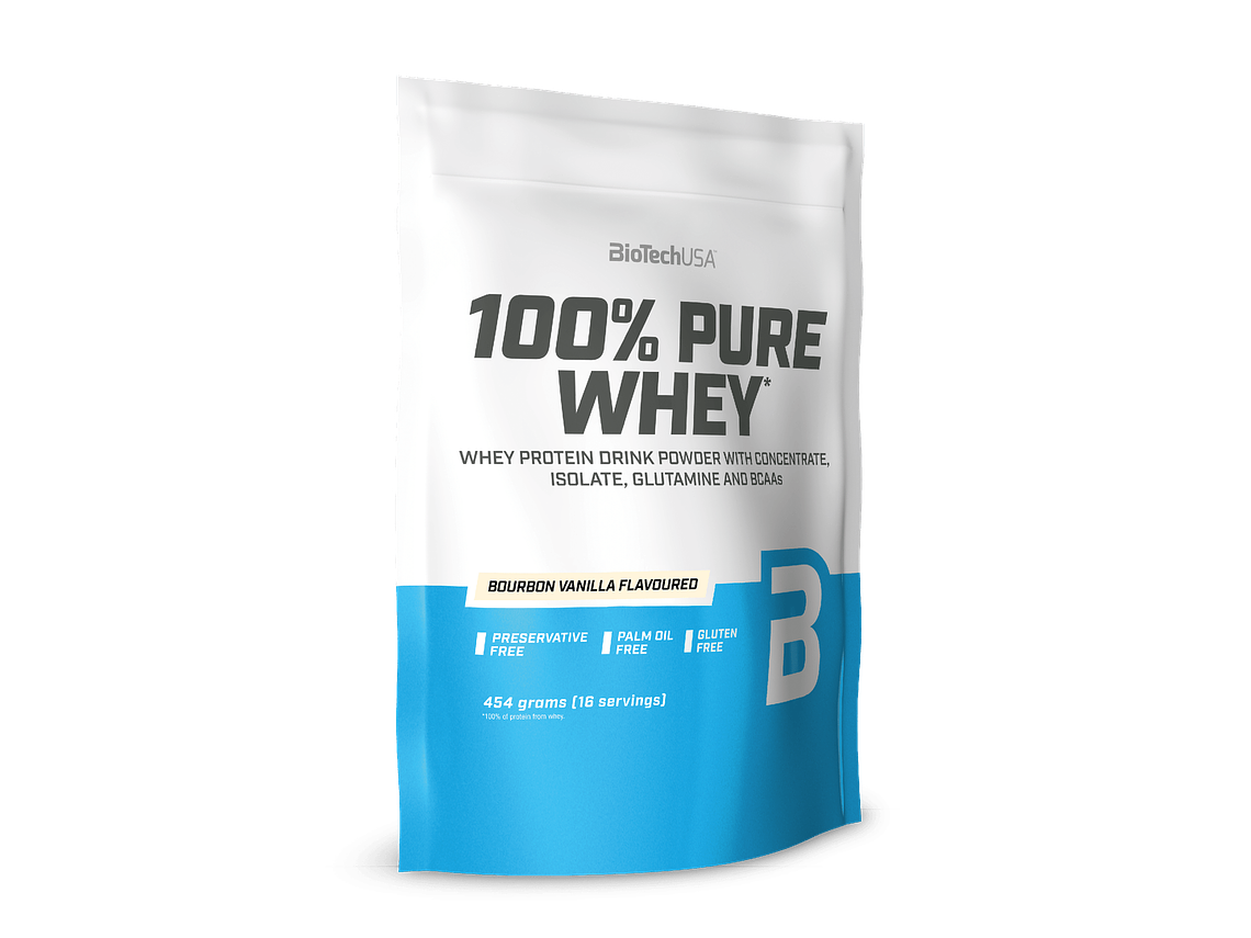 100% Pure Whey 454 gr. BiotechUSA 1