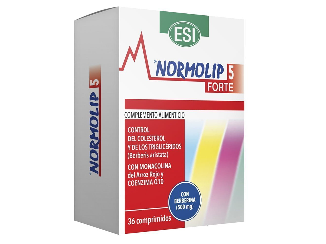 Normolip 5 Forte 36 Comprimidos ESI 1