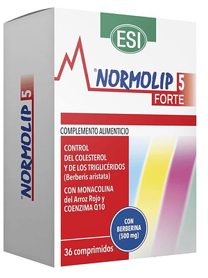 Normolip 5 Forte 36 Comprimidos ESI