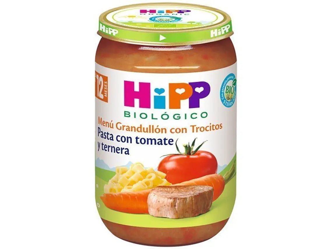 Puré De Massa Com Tomate E Carne Bio 220 G Hipp 1