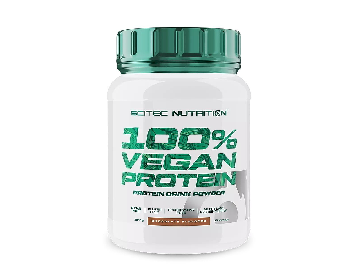 100% Vegan Protein 1000g Chocolate Scitec Nutrition 1