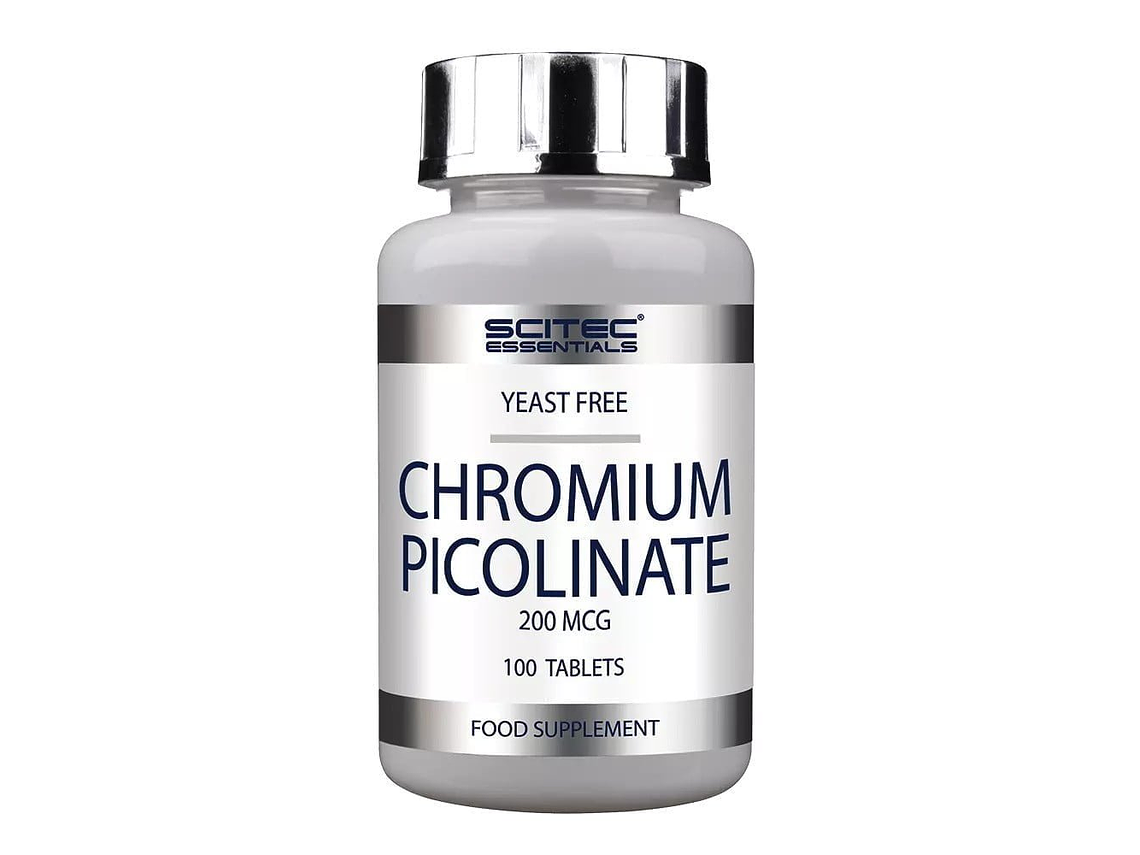 Chromium Picolinate 100 Comprimidos Scitec Essencials 1